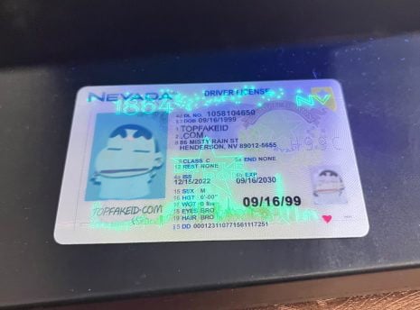 Nevada Fake Id Generator