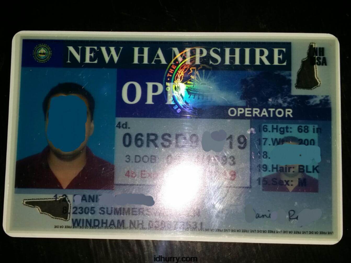 New Hampshire Scannable Fake Id Maker