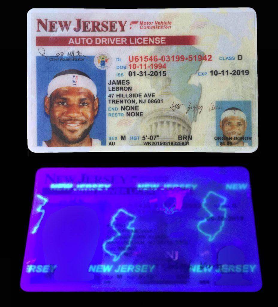 New Jersey Fake Id Maker