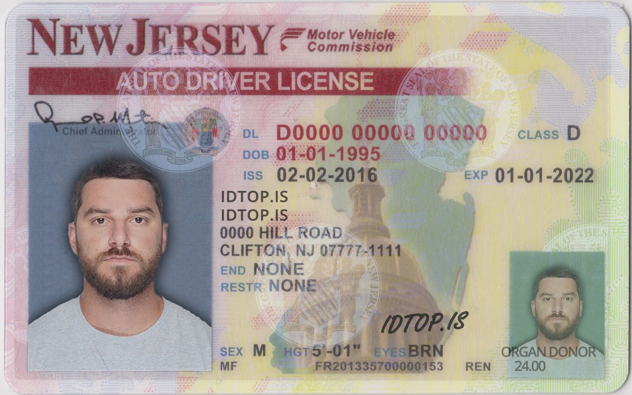 New Jersey Scannable Fake Id Maker