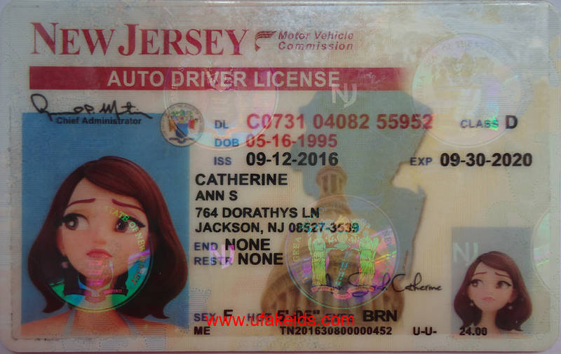 New Jersey Scannable Fake Id Maker