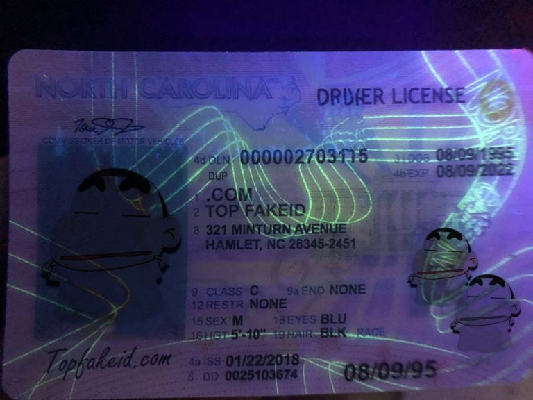 North Carolina Fake Id Maker