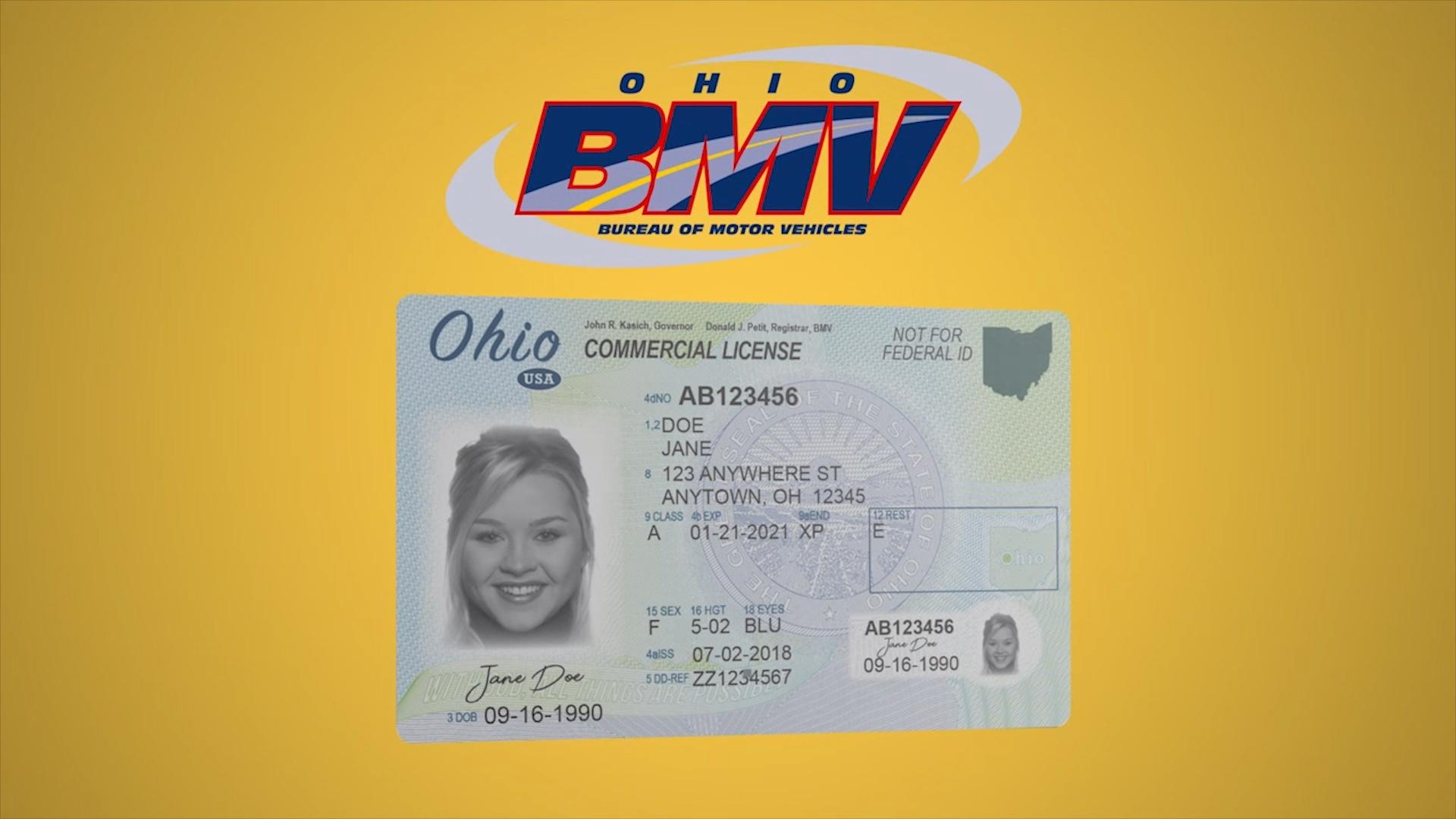 Ohio Fake Id Front And Back