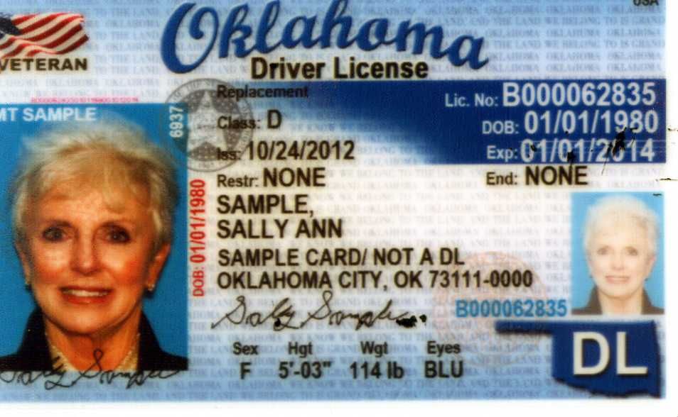 Oklahoma Fake Id Templates