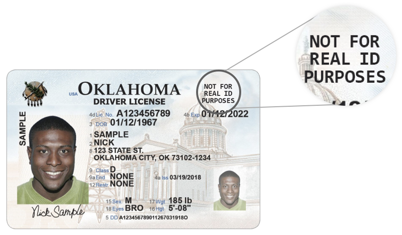 Oklahoma fake id