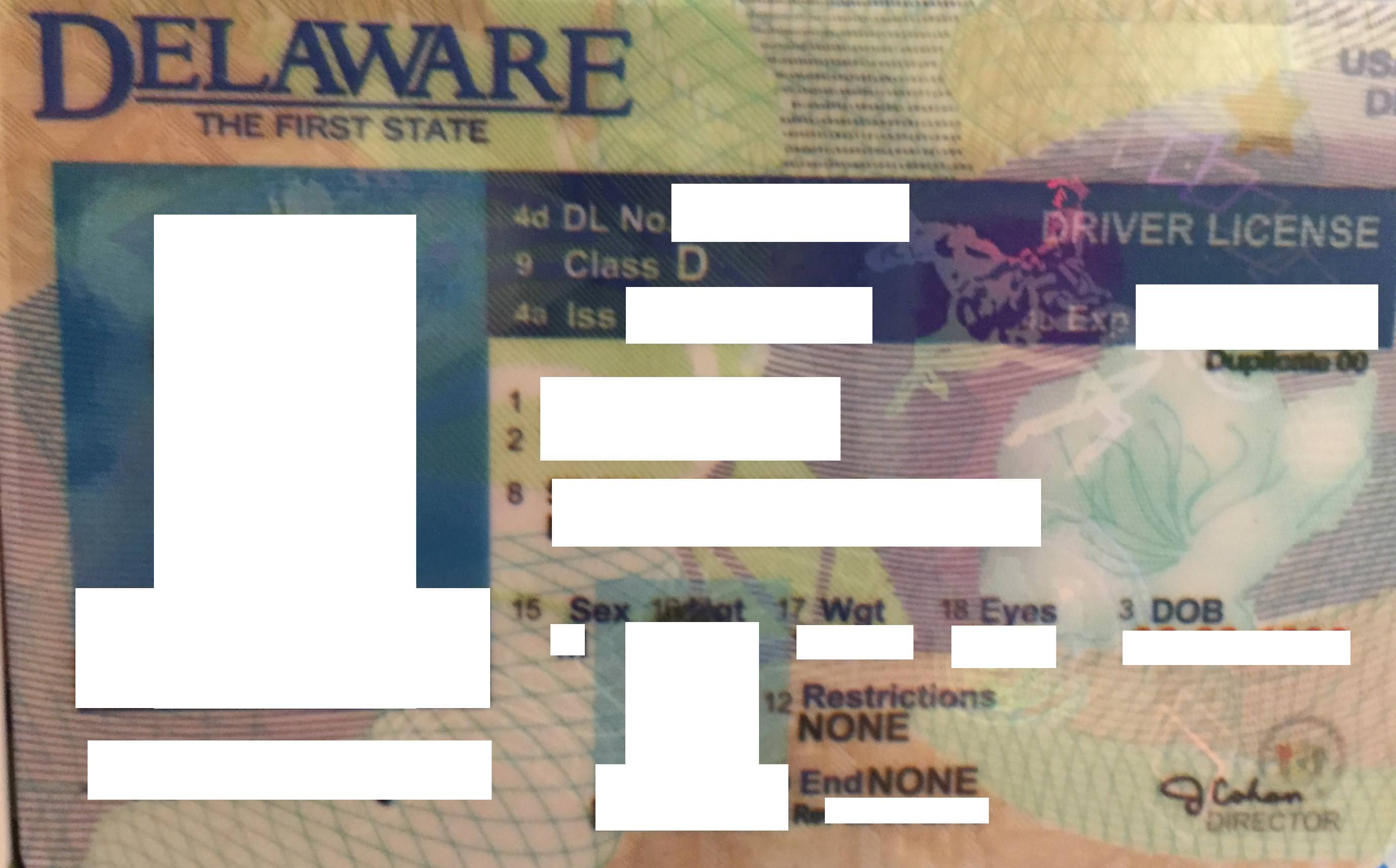 Order Delaware Scannable Fake Id