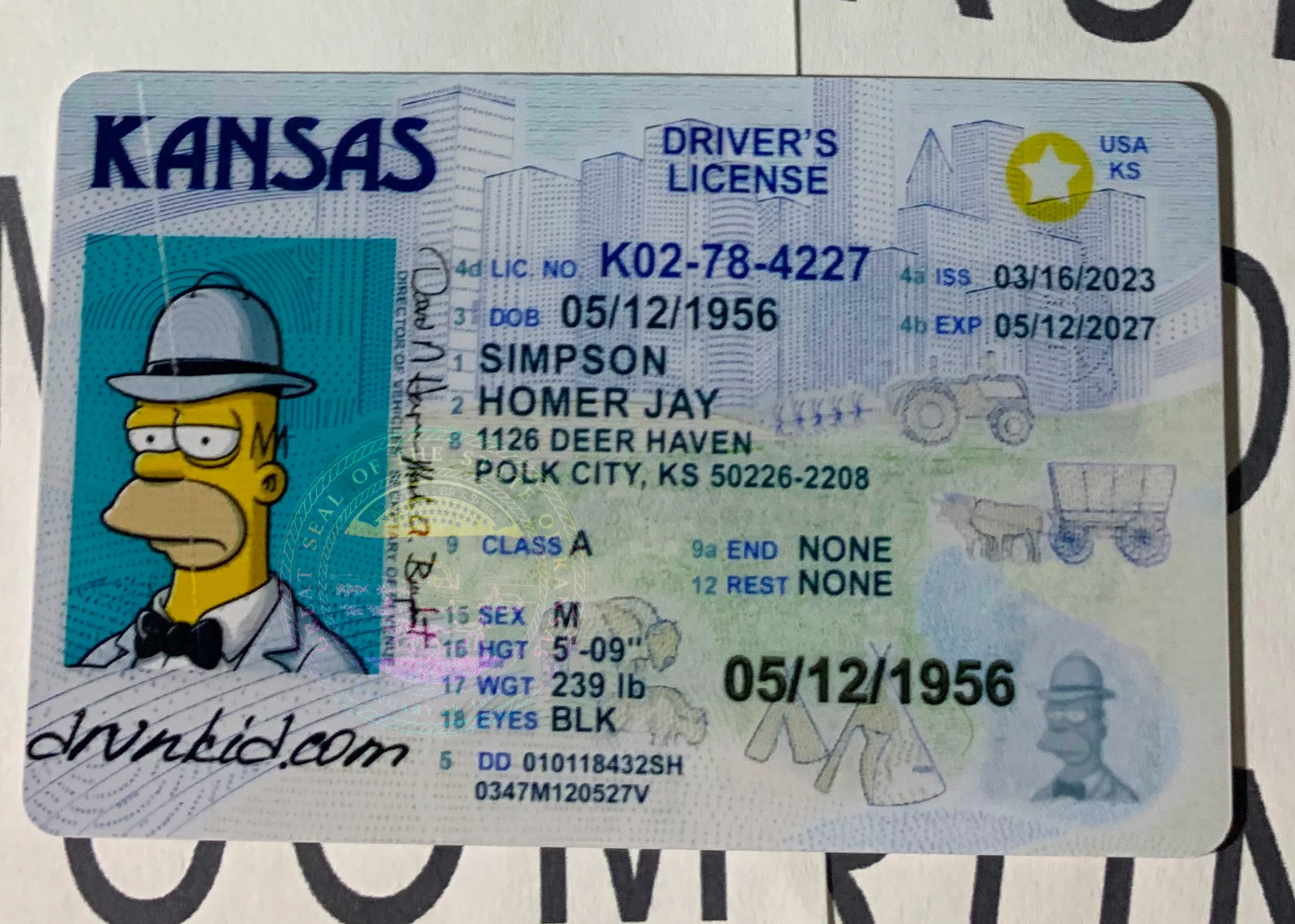 Order Kansas Fake Id