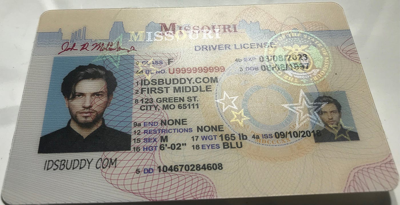 Order Missouri Fake Id