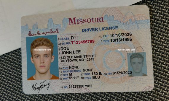 Order Missouri Fake Id