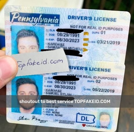 Pennsylvania Fake Id Maker