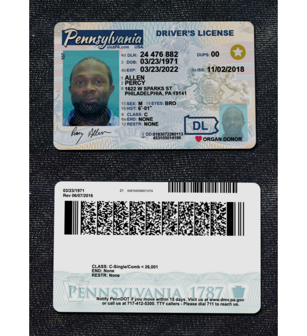 Scannable Fake Id Generator