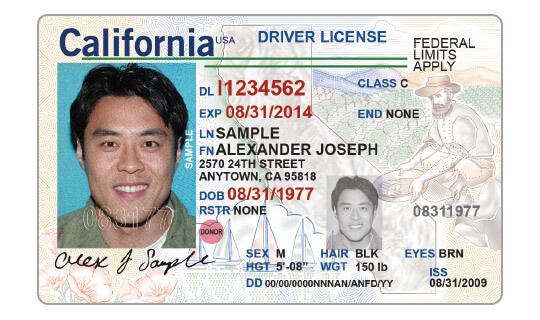 Scannable Id Card Front And Back