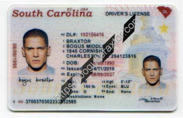 South Carolina Scannable Fake Id Website