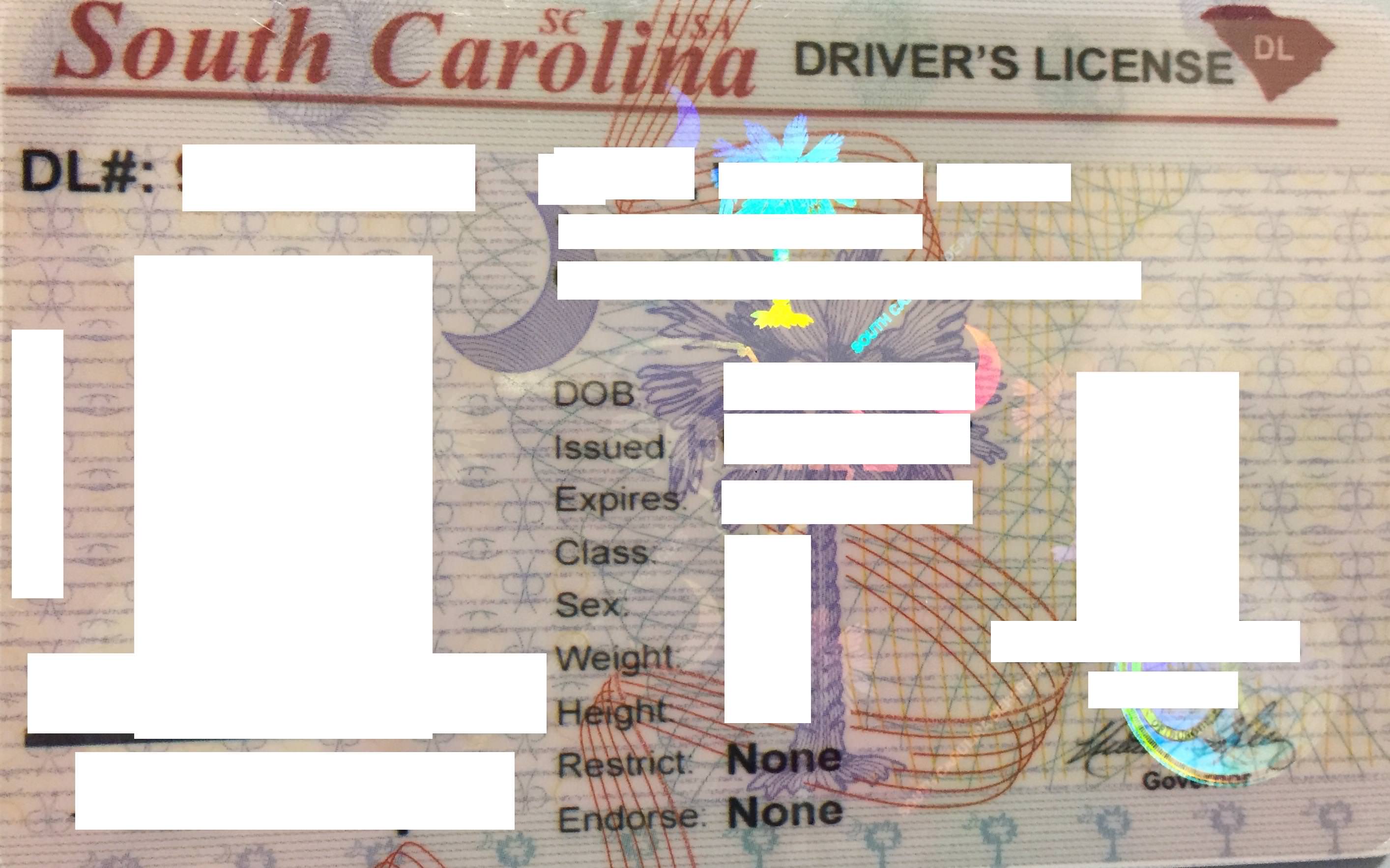 South Carolina Scannable Fake Id Website