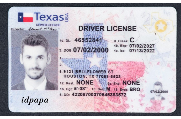 Texas fake id