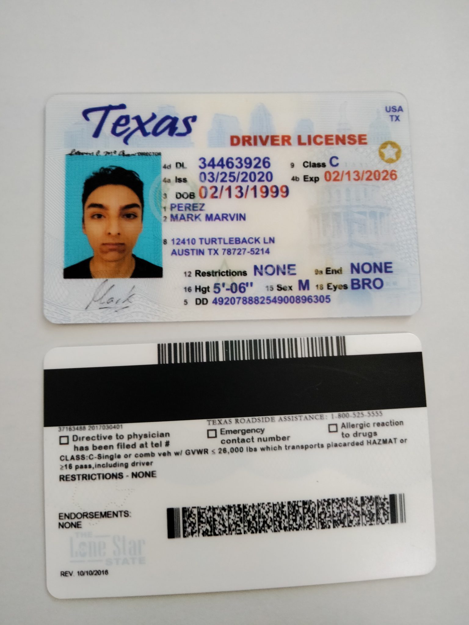 Texas Scannable Fake Id Website