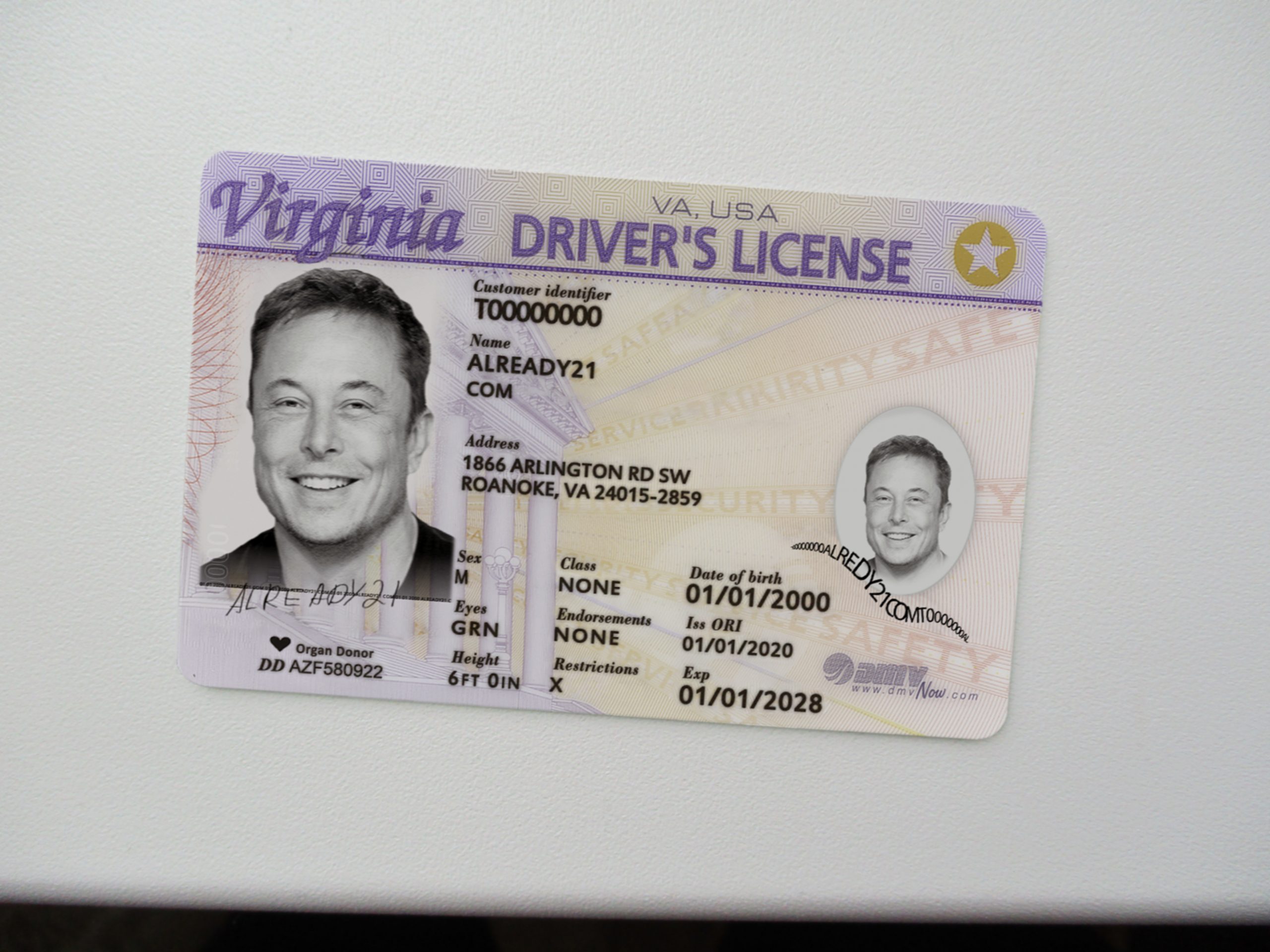 Virginia Fake Id Online