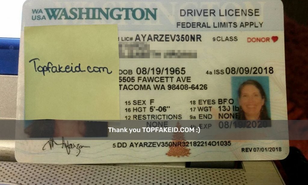 Washington Fake Id Website