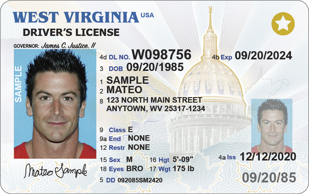 West Virginia Fake Id Front And Back