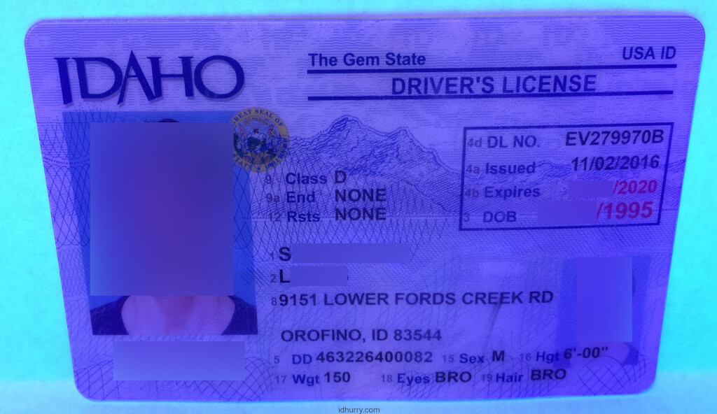 Where To Buy A Idaho Fake Id