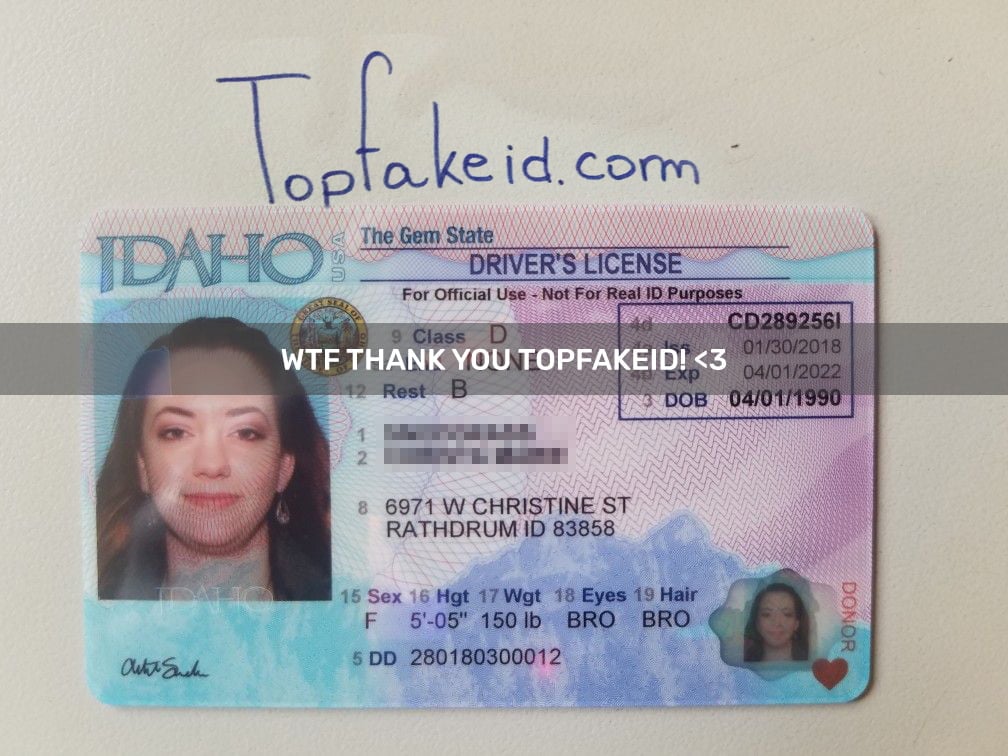 Where To Buy A Idaho Fake Id