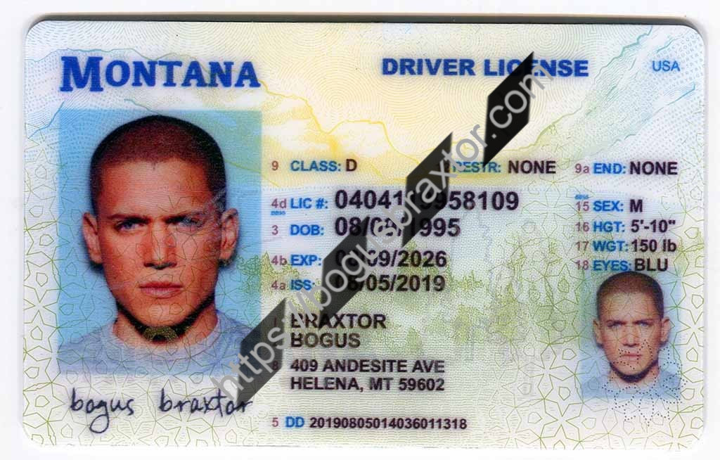 Where To Buy A Montana Scannable Fake Id